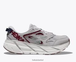 clifton l nakış Hoka kadınlar 0ZZR8B202 ay kayası/cabernet