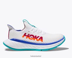 karbon x 3 Hoka erkekler 0ZZR8B455 Beyaz alev