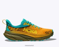 meydan okuyan 7 gtx Hoka erkekler 0ZZR8B482 altın sarısı/avokado