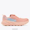 Rincon 3 Hoka kadınlar 0ZZR8B232 kabuklu mercan/şeftali parfe